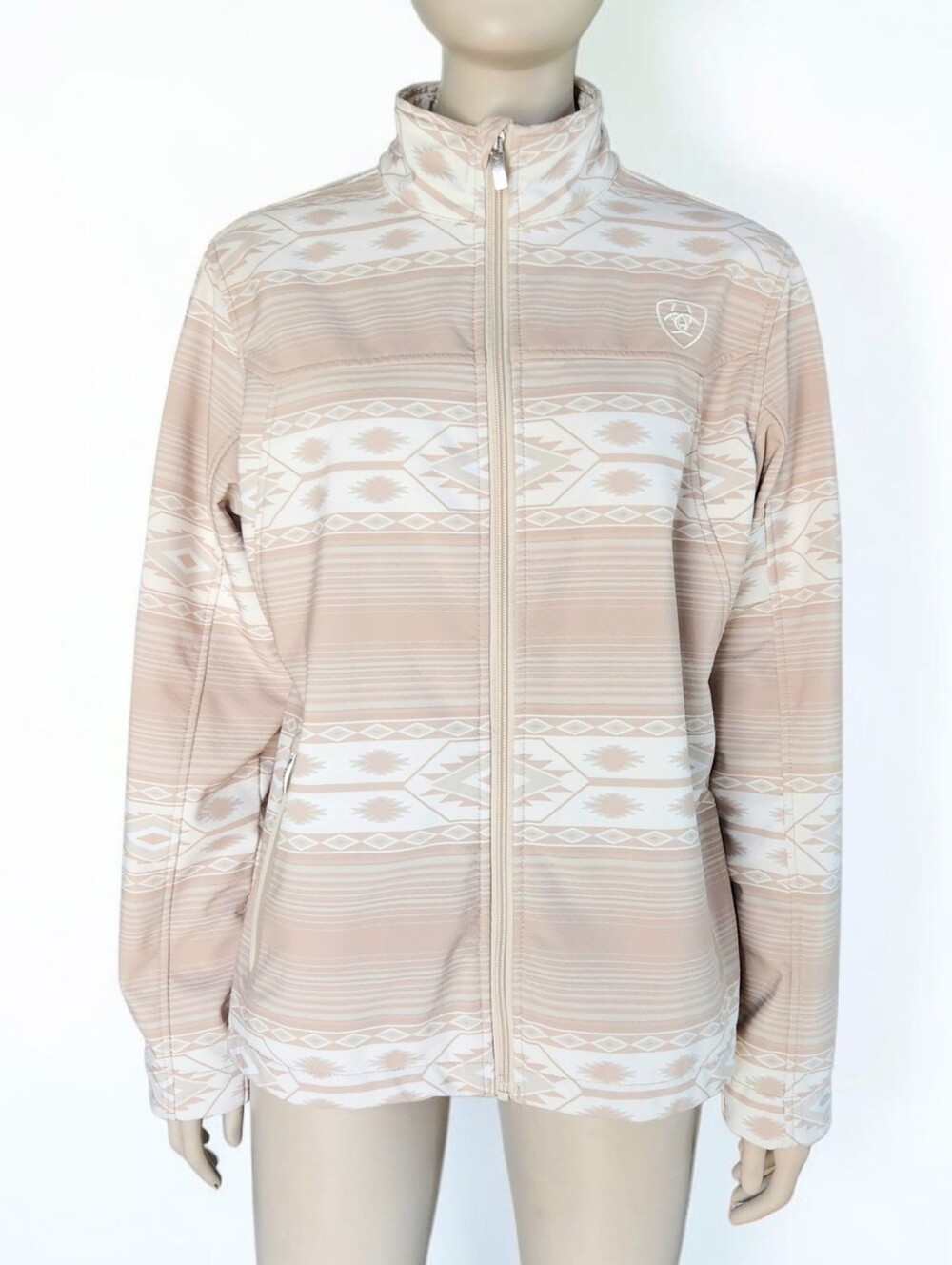 Ariat Tek New Team Southwestern Softshell Jacket Womens L Sahara Western Aztec - Picture 11 of 16